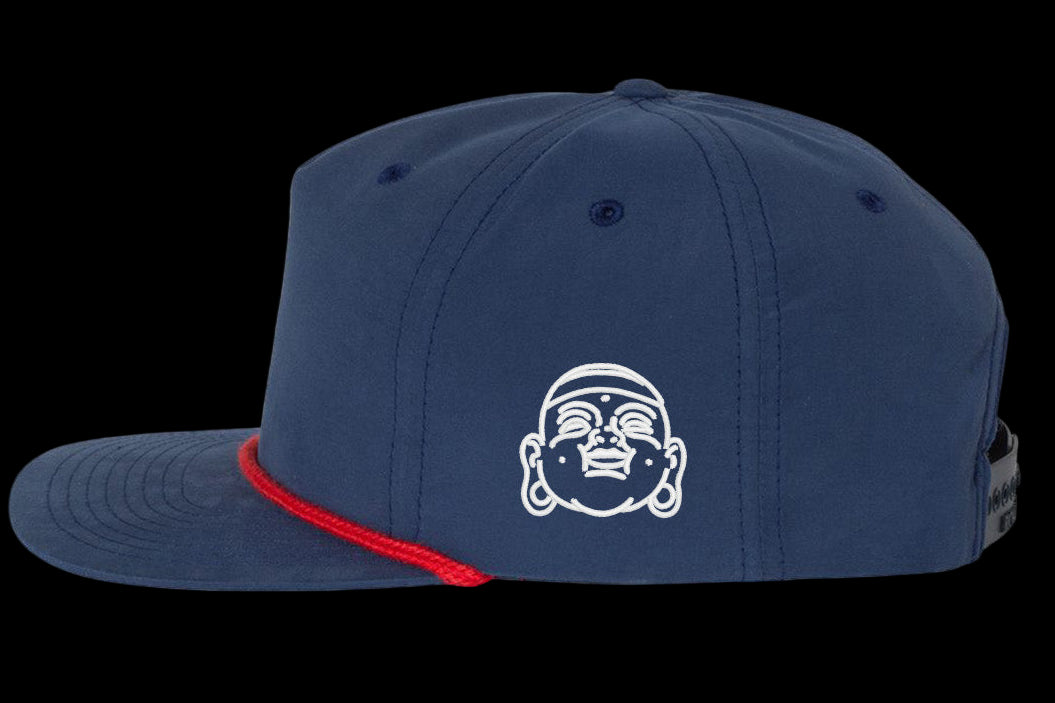 LS Scratchy Buddha -Gramps Corduroy Snapback - Navy – Little Stranger