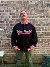 Load image into Gallery viewer, Broken Hearted Boys Club Varsity Letterman Jacket - Black (PRESALE)