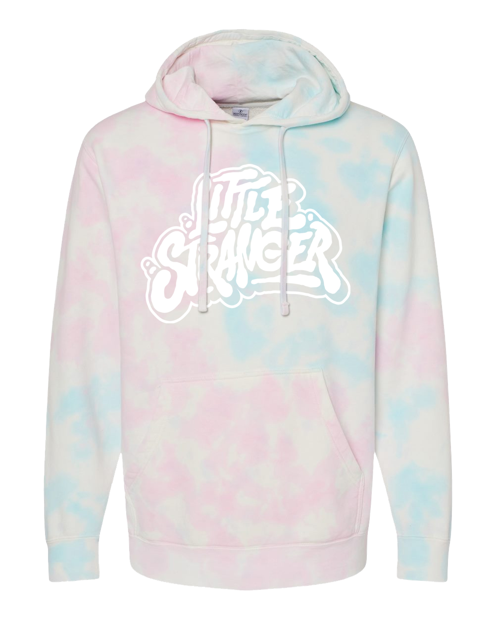 Cotton candy tie dye top hoodie