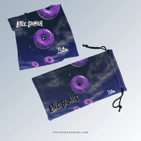 Little Stranger x Stay Up Movement Sunglass Collab - RED/BLUE