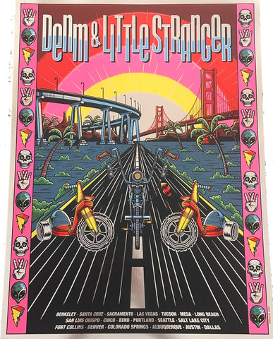 Little Stranger x DENM Tour Poster