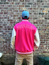 Load image into Gallery viewer, Broken Hearted Boys Club Varsity Letterman Jacket - Pink (PRESALE)
