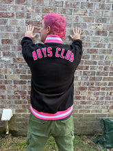 Load image into Gallery viewer, Broken Hearted Boys Club Varsity Letterman Jacket - Black (PRESALE)
