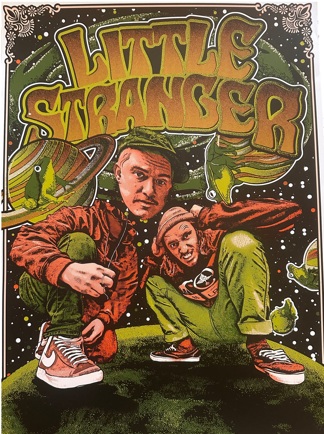 Funky Frogs LS Poster